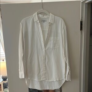 Madewell Classic White Button-Down Shirt